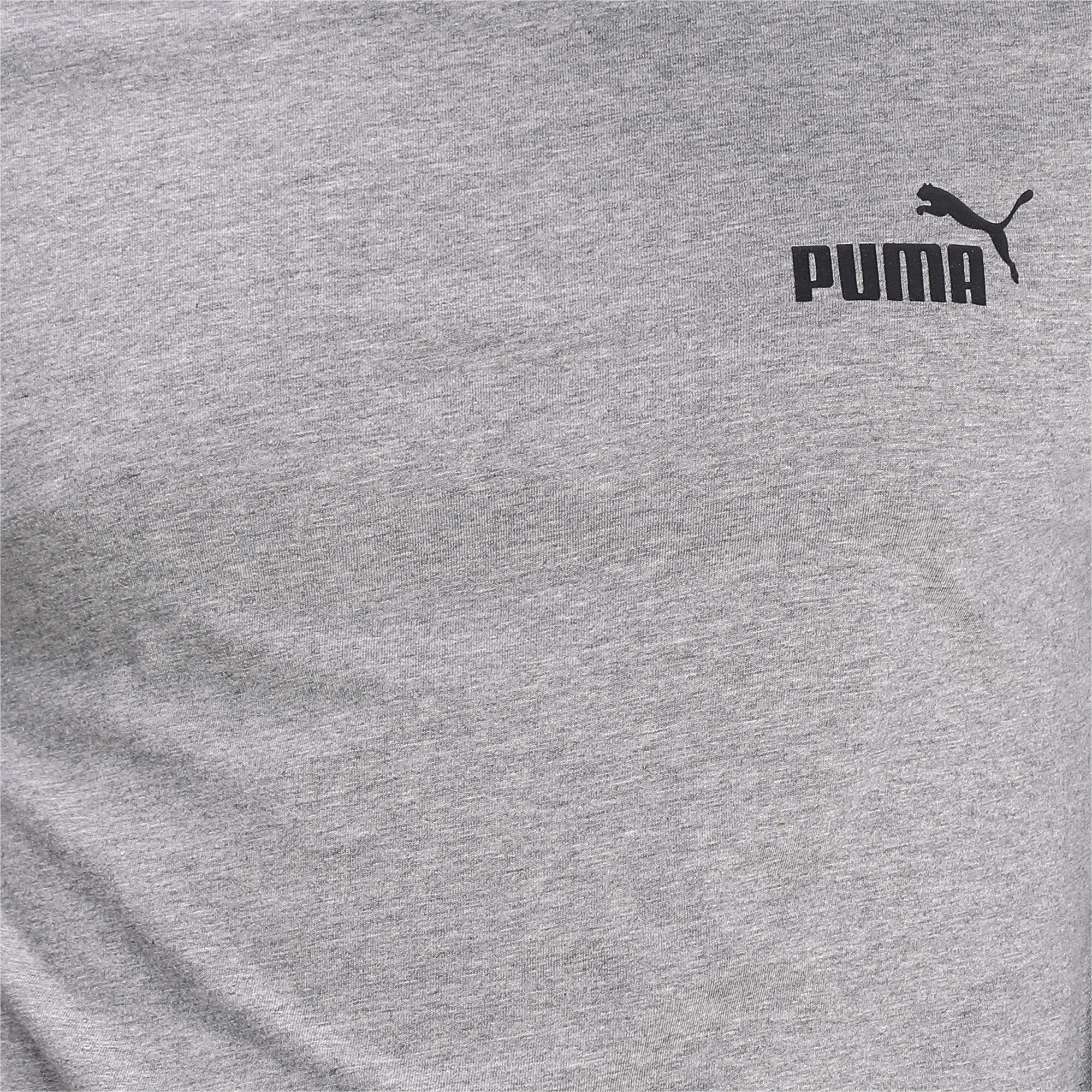 Men's Puma Essentials Small Logo T-Shirt, Gray, Size 4XL, Clothing