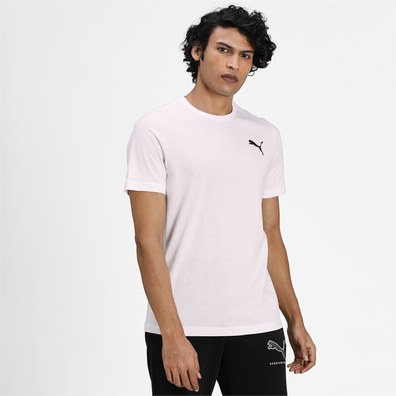 

Men's PUMA Essentials Small Logo Regular Fit T-shirt, White