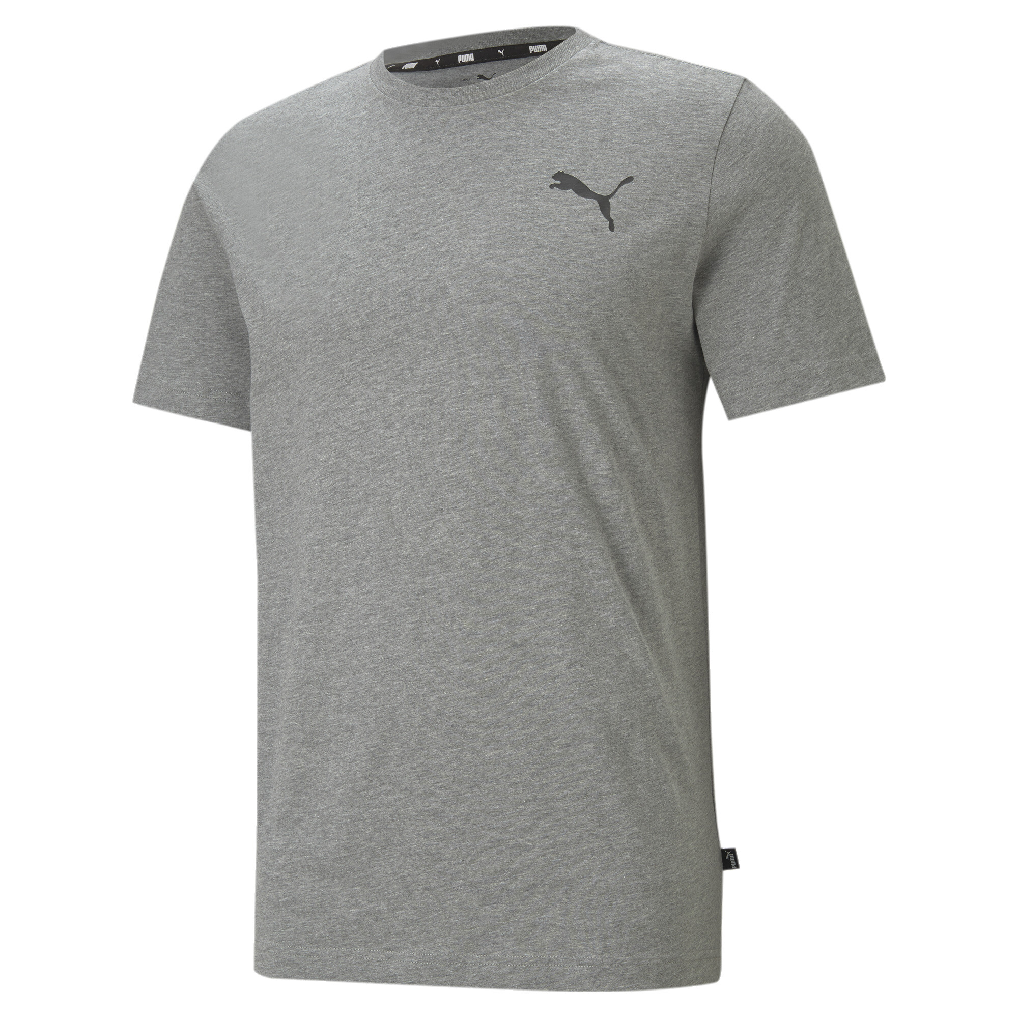 Men's Puma Essentials Small Logo T-Shirt, Gray, Size XXL, Clothing
