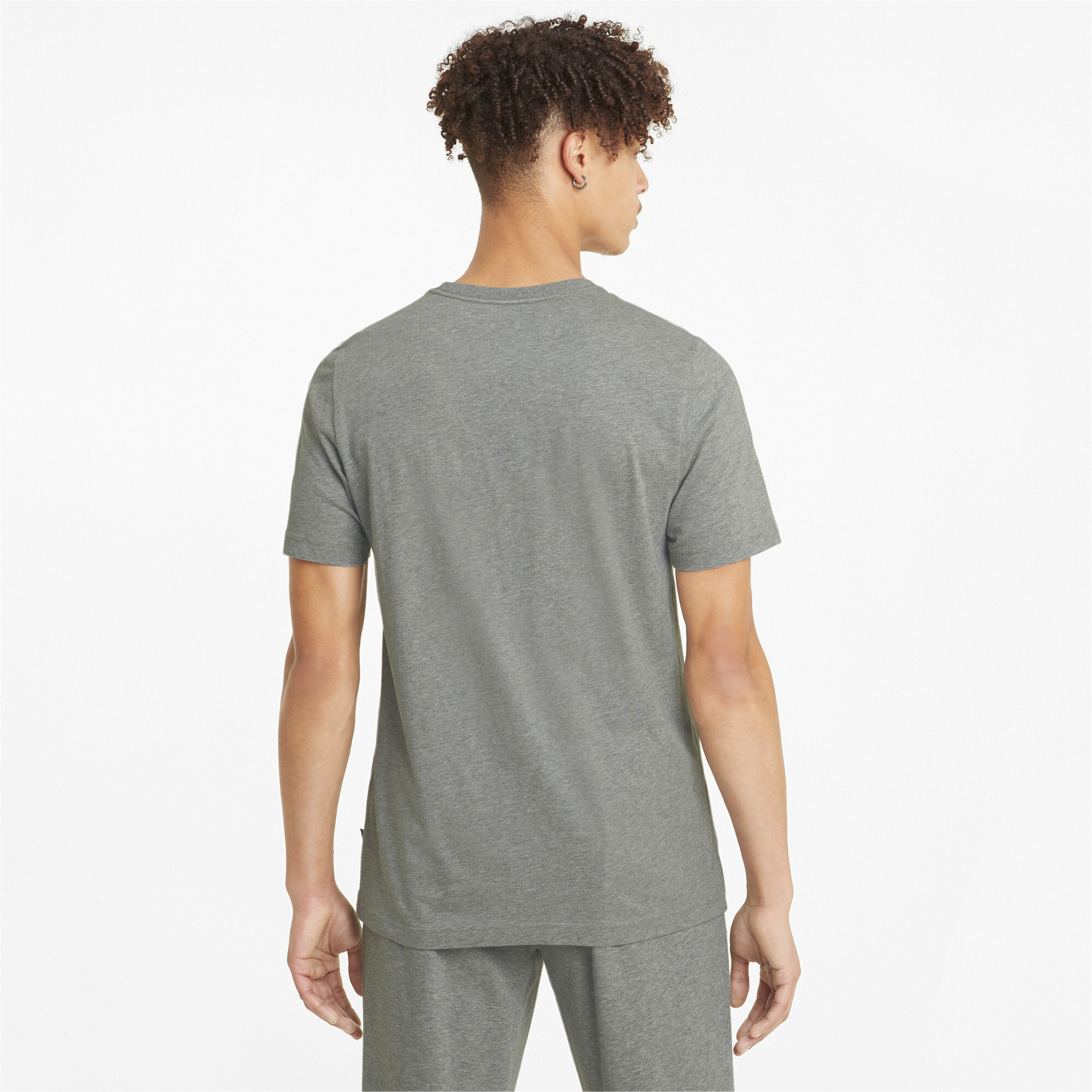 Men's Puma Essentials Small Logo T-Shirt, Gray, Size 3XL, Clothing