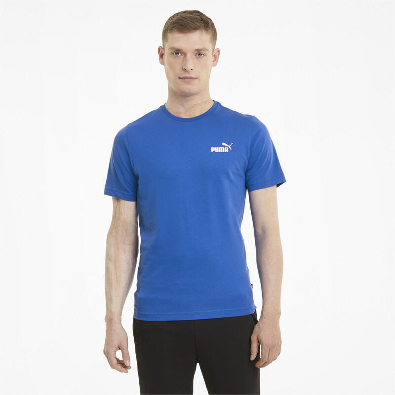 

Men's PUMA Essentials Small Logo Regular Fit T-shirt, Blue