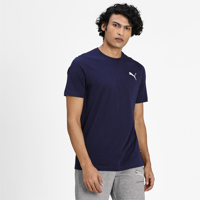 

Men's PUMA Essentials Small Logo Regular Fit T-shirt, Purple