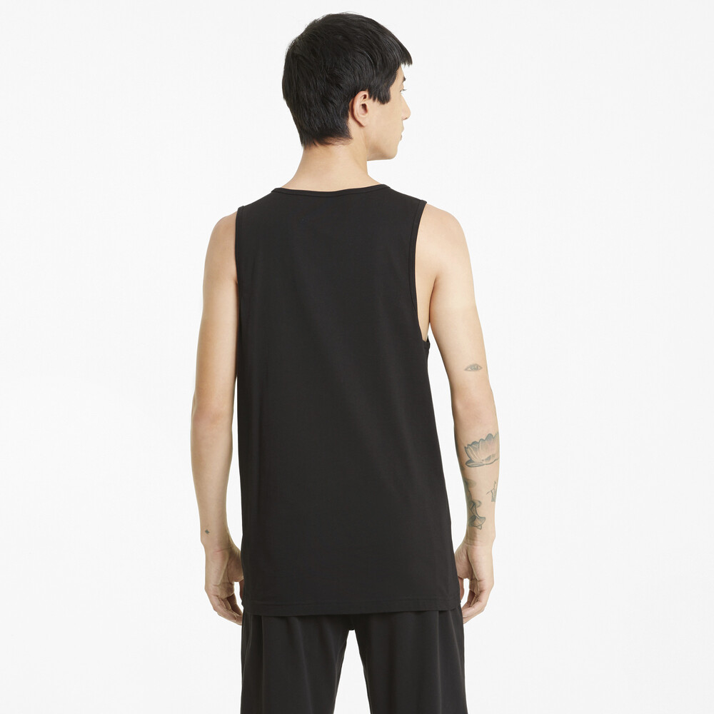 Essentials Men's Tank Top Black PUMA