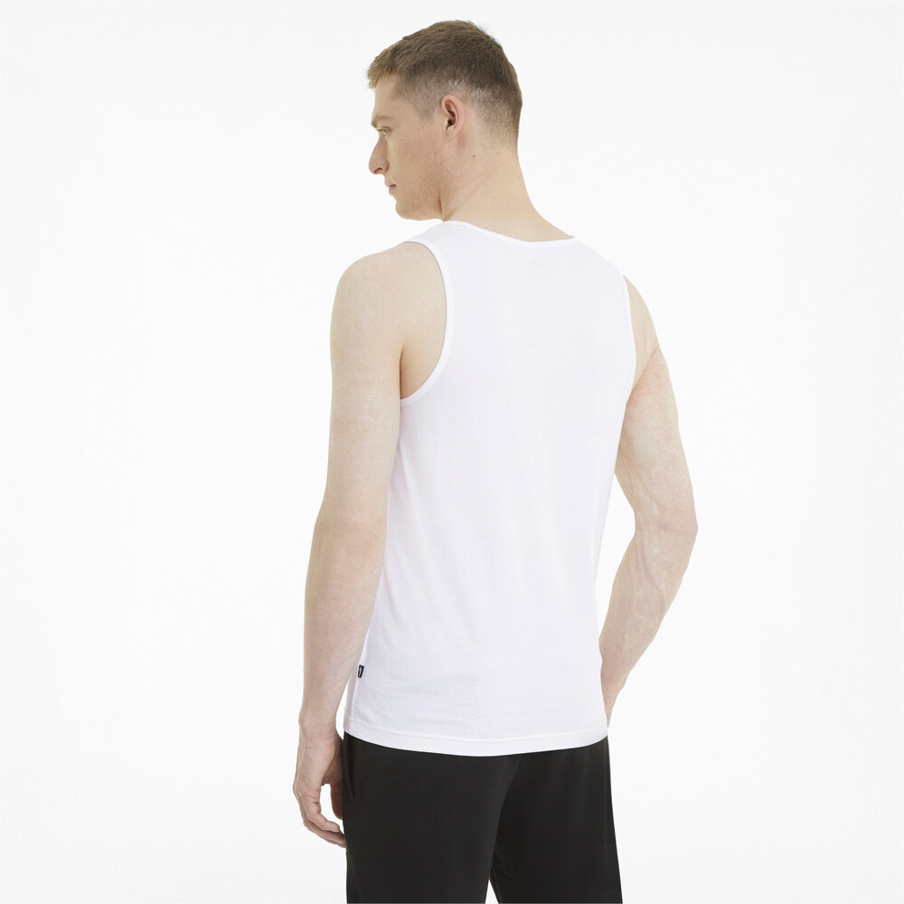 Essentials Men's Tank Top White PUMA