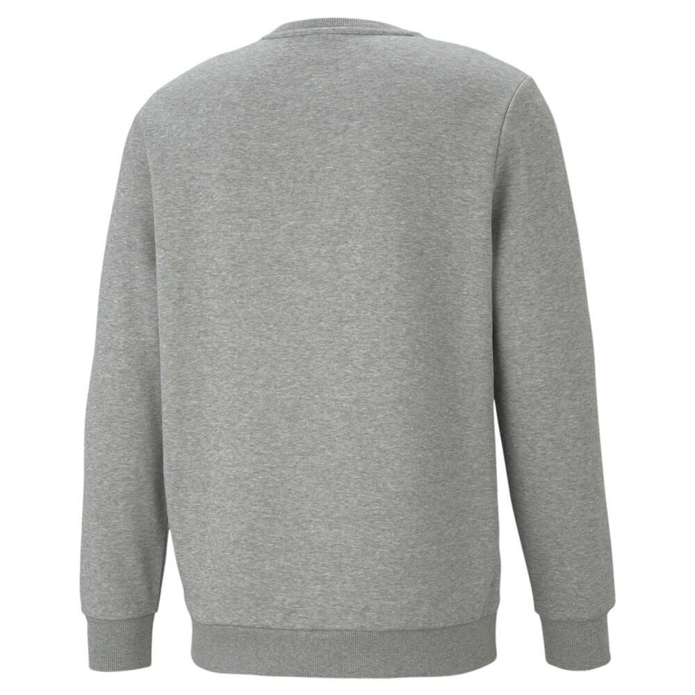 фото Толстовка essentials big logo crew neck men's sweater puma
