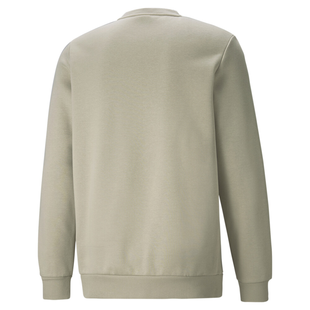 фото Толстовка essentials big logo crew neck men's sweater puma