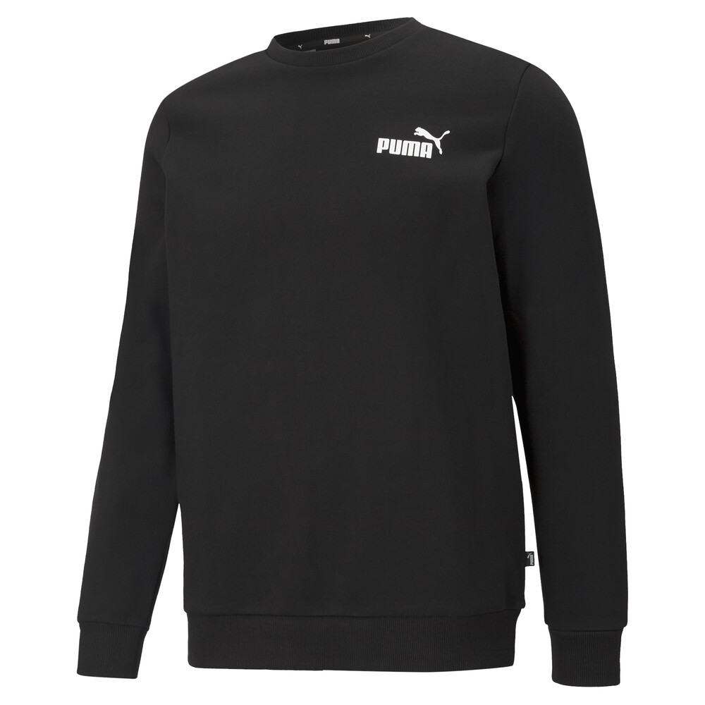 фото Толстовка essentials small logo crew neck men's sweatshirt puma