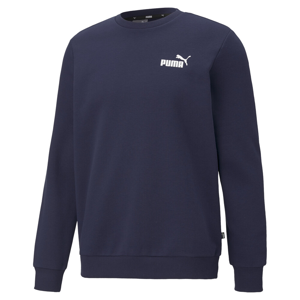 фото Толстовка essentials small logo crew neck men's sweatshirt puma