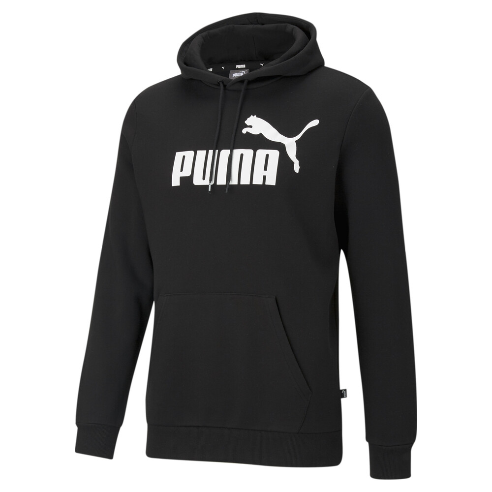 фото Толстовка essentials big logo men's hoodie puma