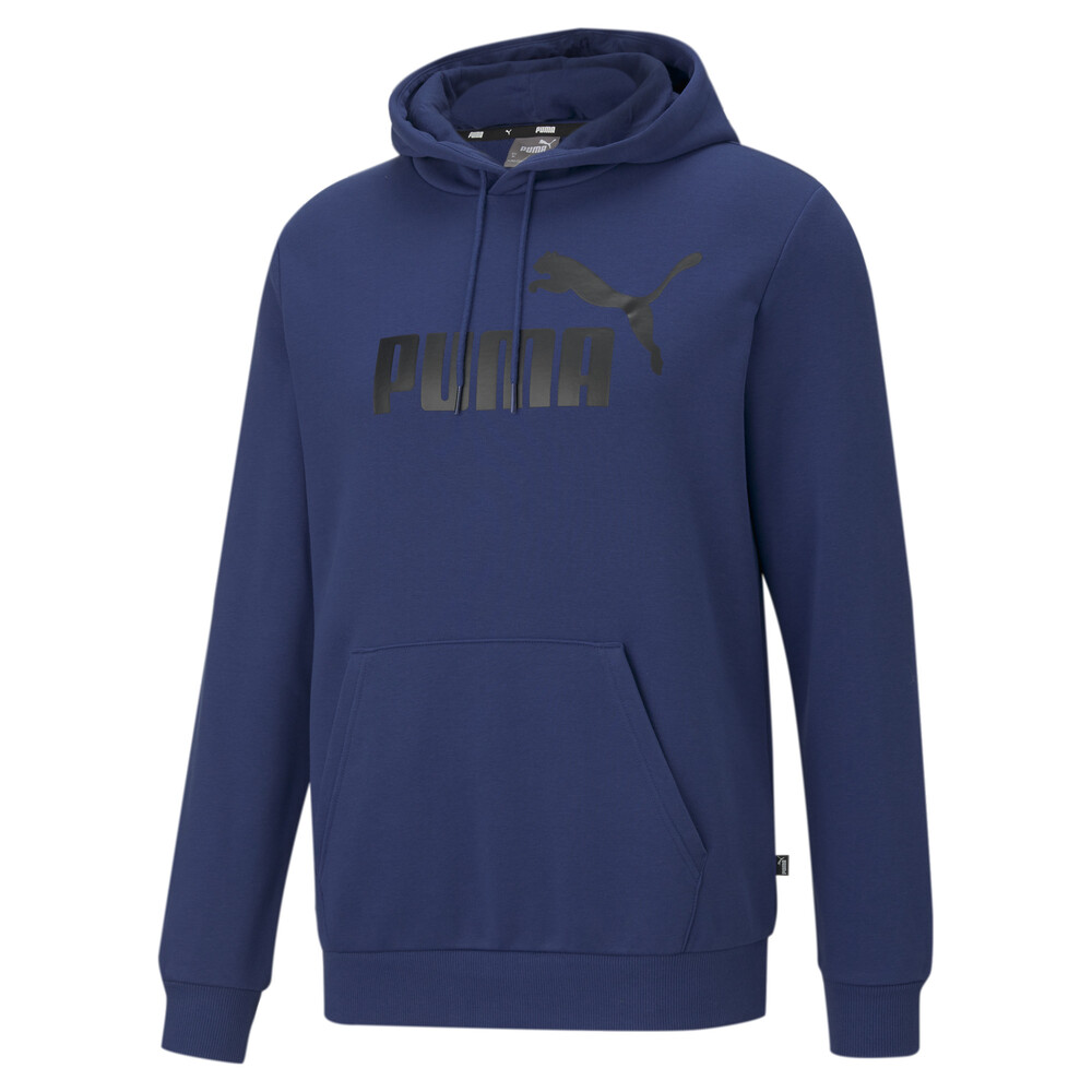 фото Толстовка essentials big logo men's hoodie puma
