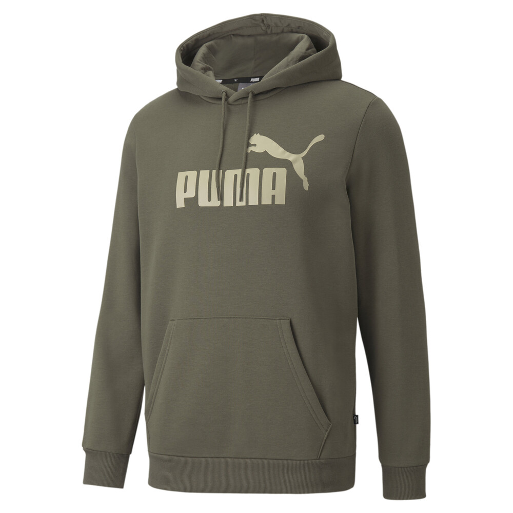 фото Толстовка essentials big logo men's hoodie puma
