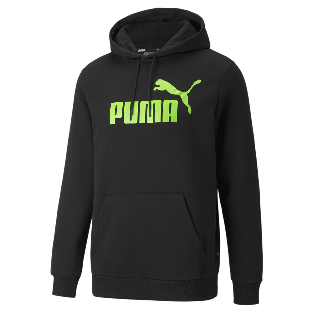 фото Толстовка essentials big logo men's hoodie puma