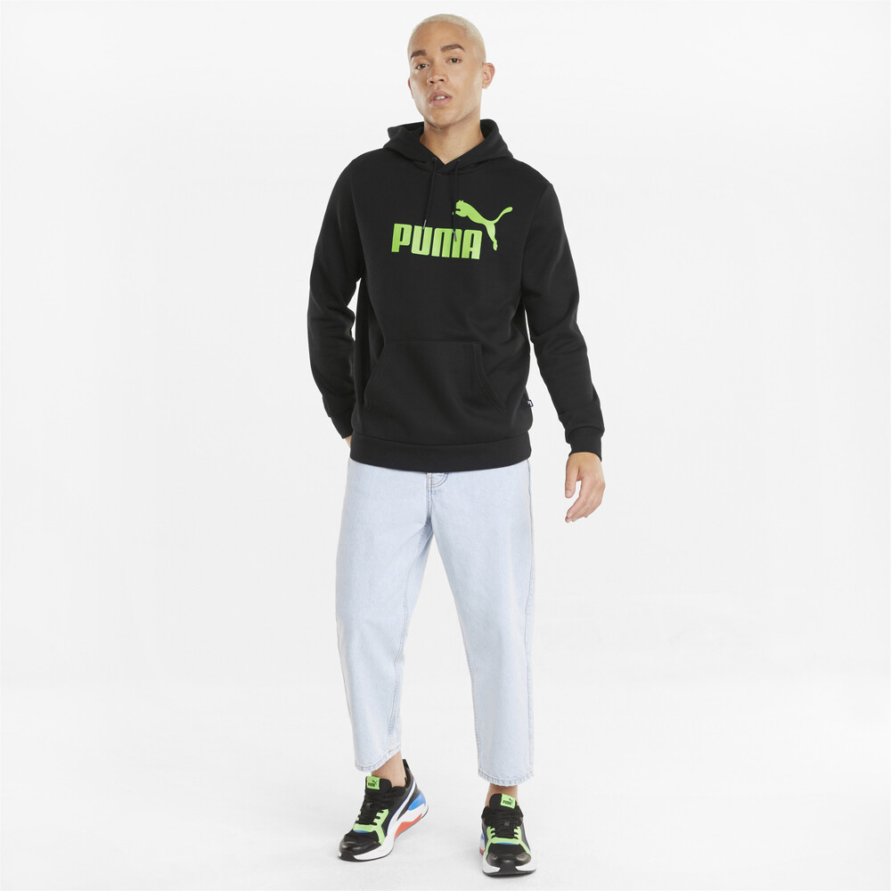 фото Толстовка essentials big logo men's hoodie puma