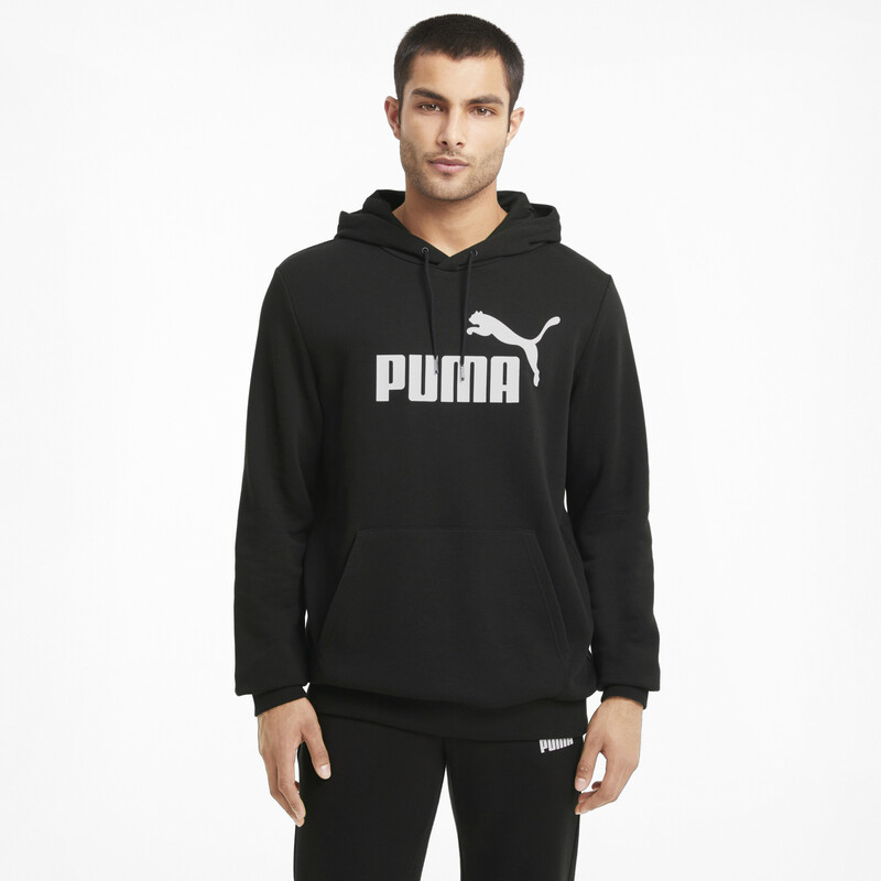 

Men's PUMA Big Logo Regular Fit Hoodie, Black