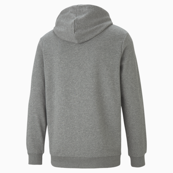 Essentials Big Logo Men's Hoodie, Medium Gray Heather, large-MEX