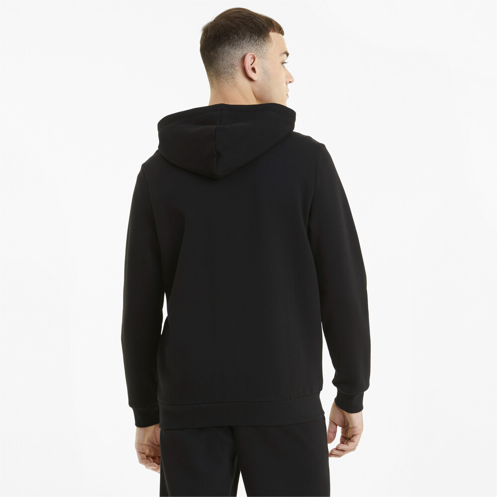 фото Толстовка essentials big logo full-zip men's hoodie puma