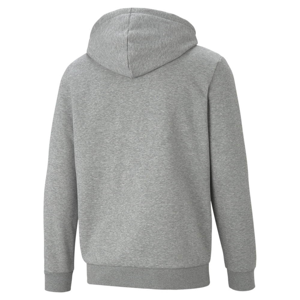 фото Толстовка essentials big logo full-zip men's hoodie puma