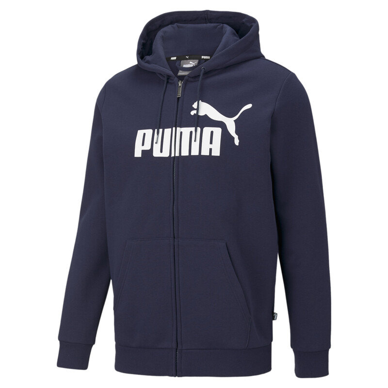

Men's PUMA Big Logo Full-Zip Regular Fit Hoodie