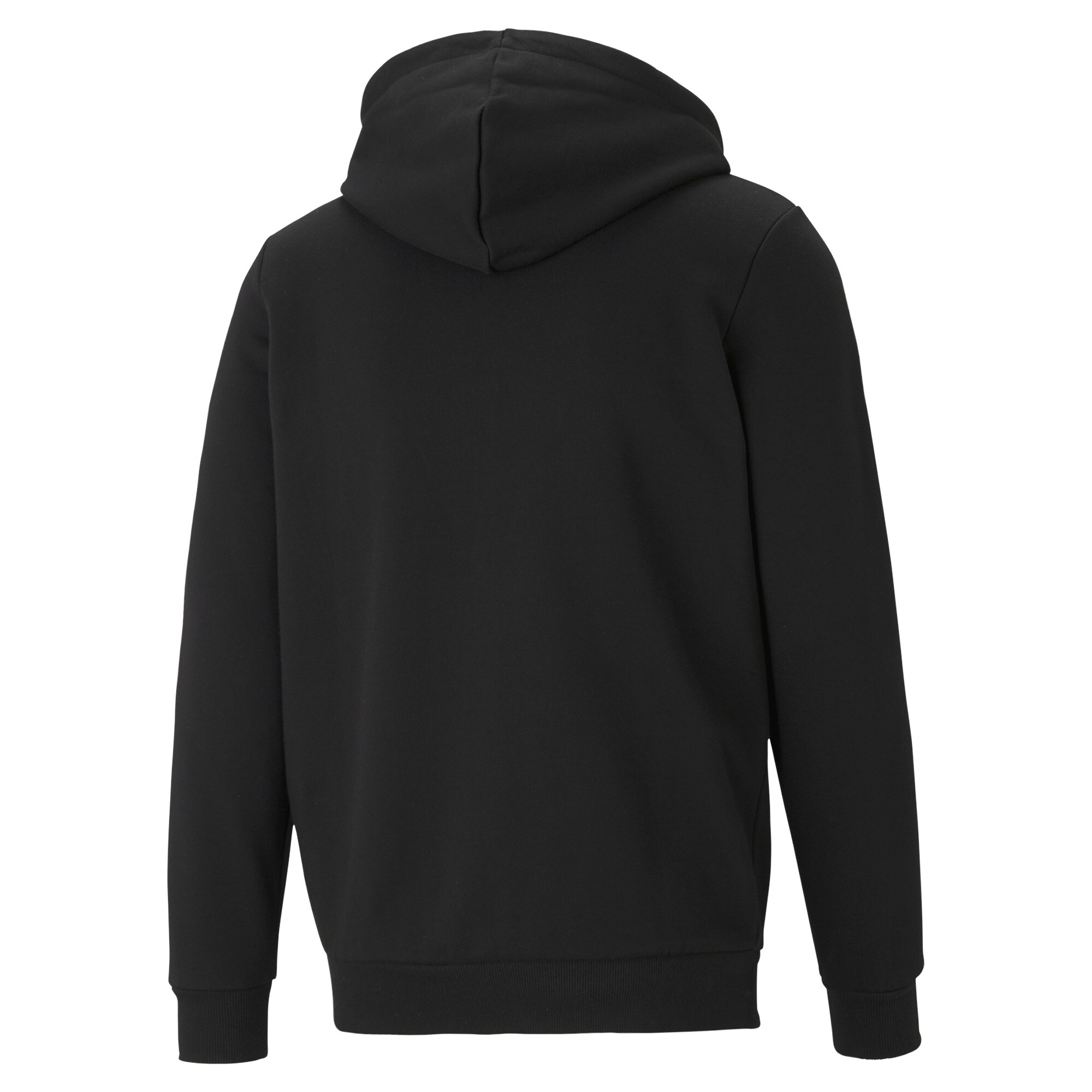 Men's Puma Essentials Full-Zip Logo Hoodie, Black, Size XS, Clothing