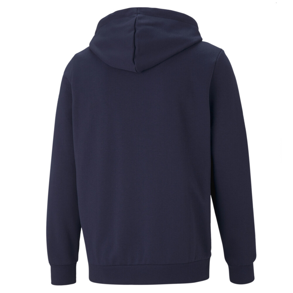 фото Толстовка essentials full-zip logo men's hoodie puma