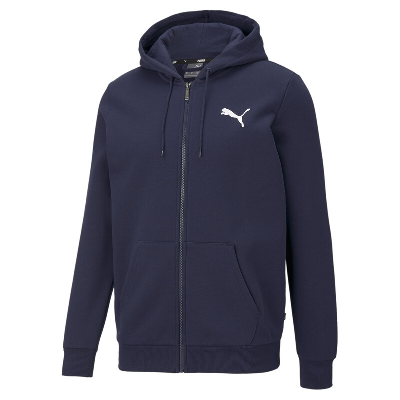 

Men's PUMA Small Logo Full-Zip Regular Fit Hoodie