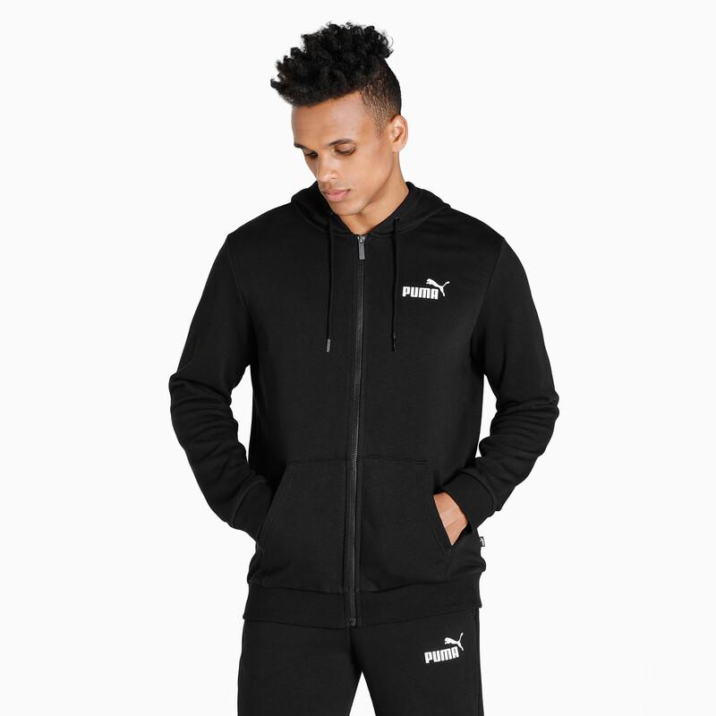 

Men's PUMA Small Logo Full-Zip Hoodie