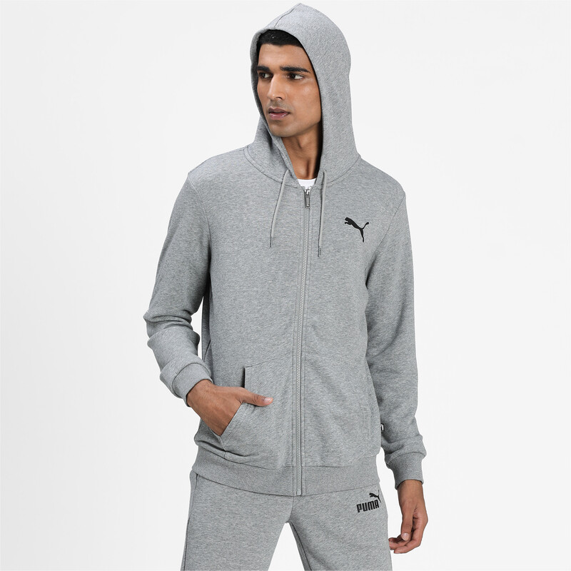 

Men's PUMA Small Logo Full-Zip Hoodie