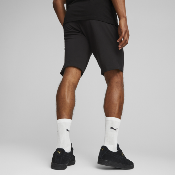 Essentials Jersey Shorts Men, Puma Black, large-ZAF