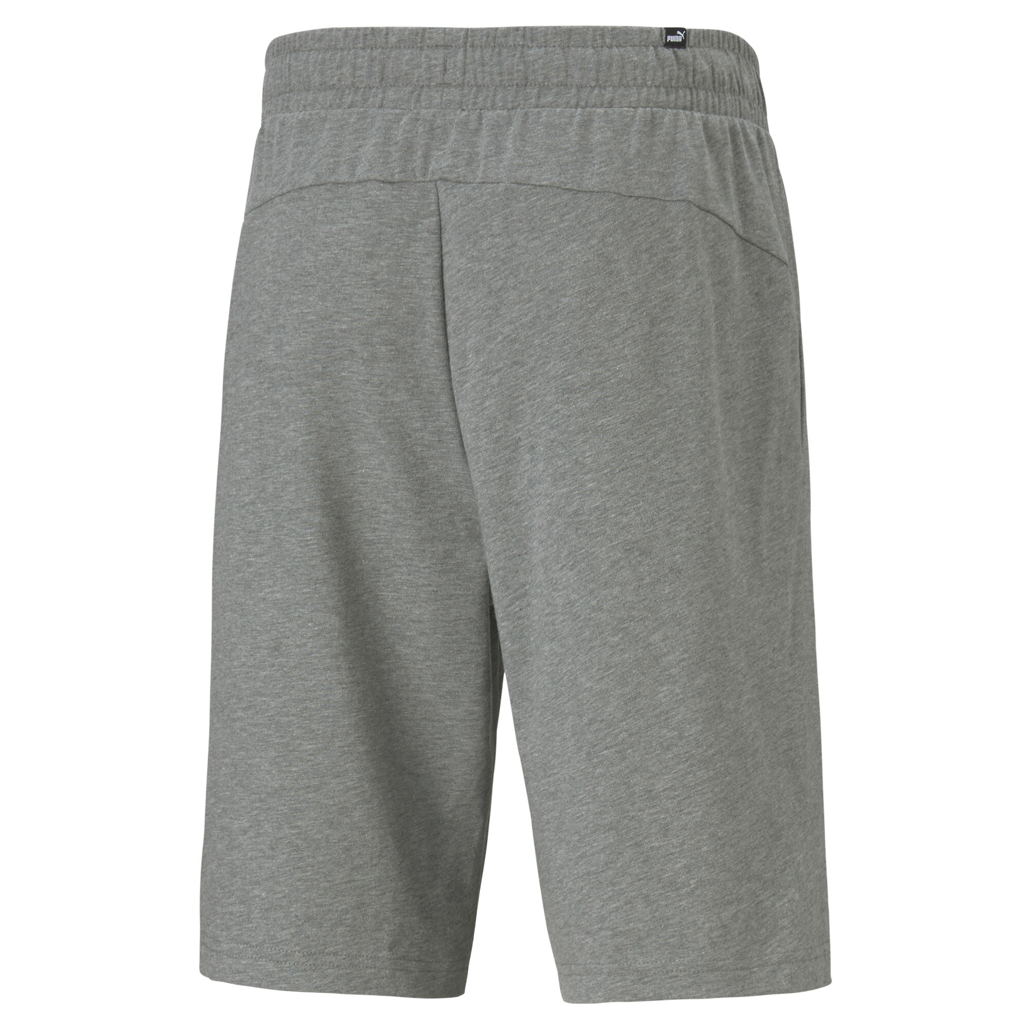 Men's Puma Essentials Jersey Shorts, Gray, Size M, Clothing