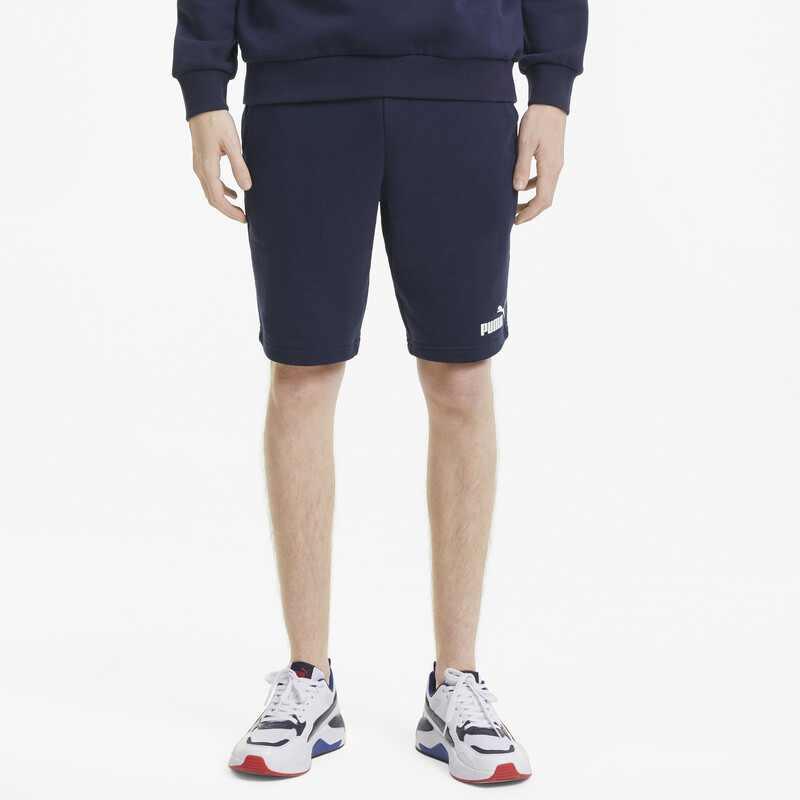

Men's PUMA Essentials Regular Fit Knitted Shorts, Purple