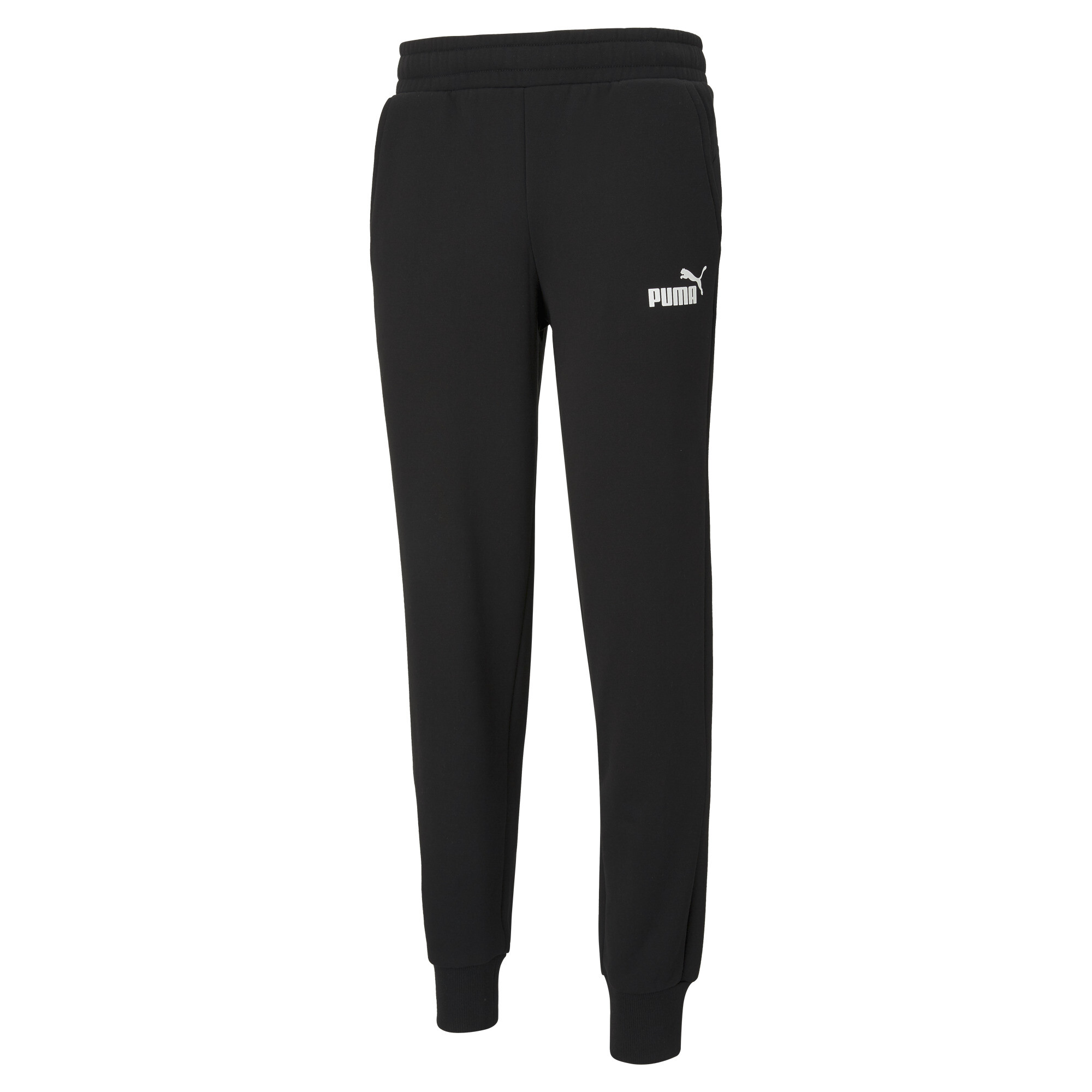 Essentials Logo Men s Sweatpants 10 Black Puma
