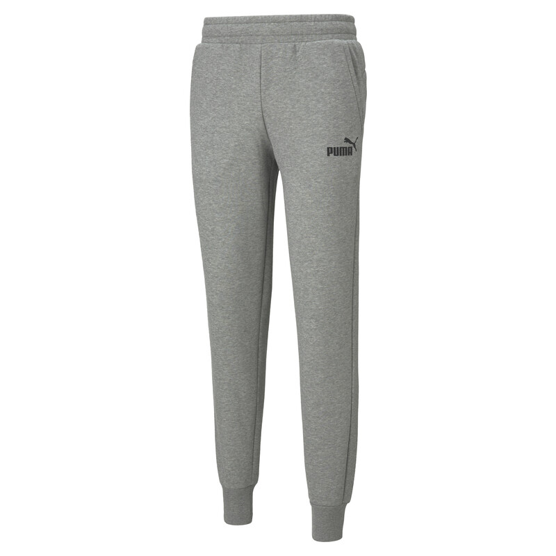 

Men's PUMA Essential Logo Regular Fit Knitted Pants, Gray