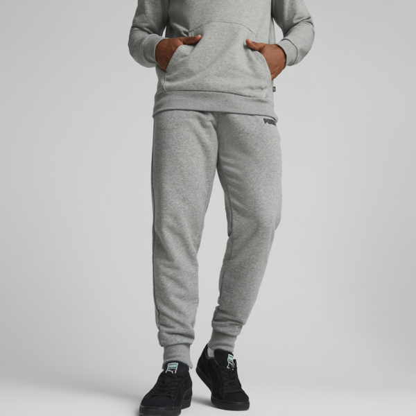 Pants para hombre Essentials Logo, Medium Gray Heather, large-MEX