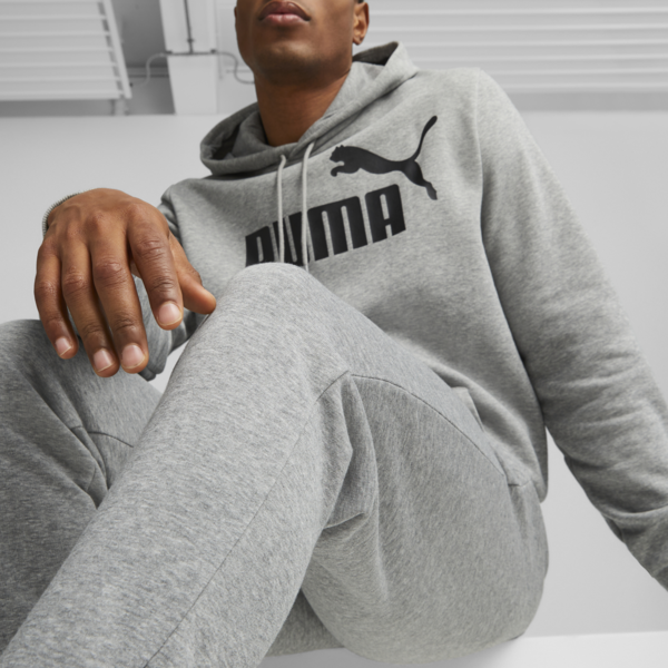 Pants para hombre Essentials Logo, Medium Gray Heather, large-MEX
