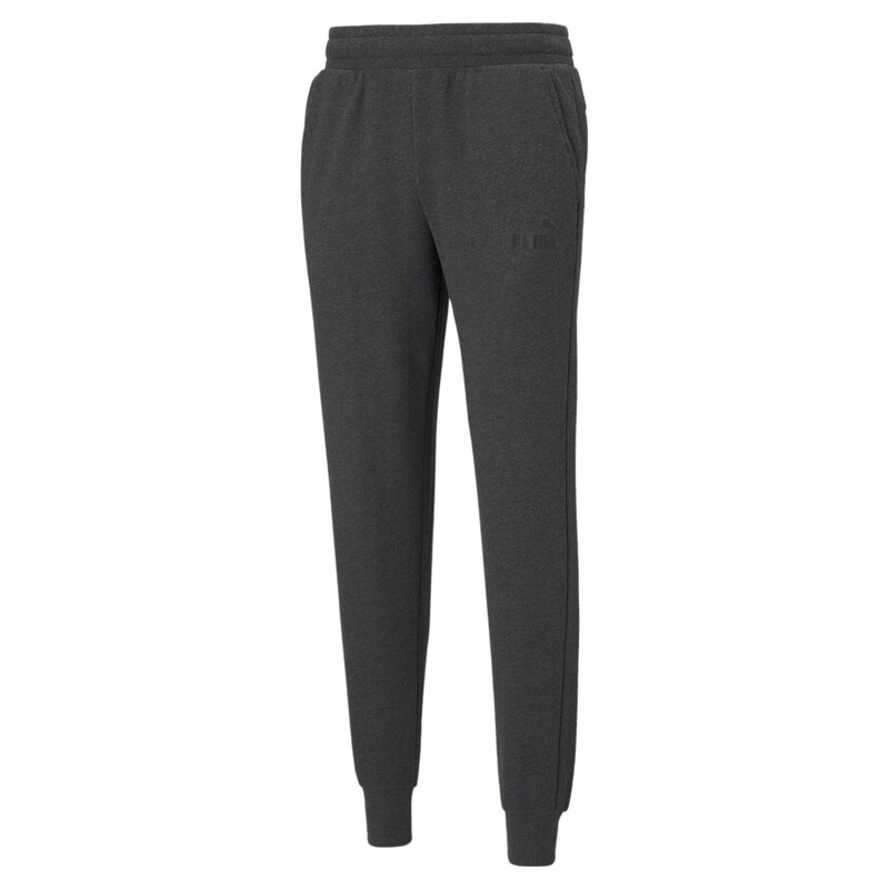 

Men's PUMA Essentials Logo Regular Fit Knitted Sweat Pants, Gray