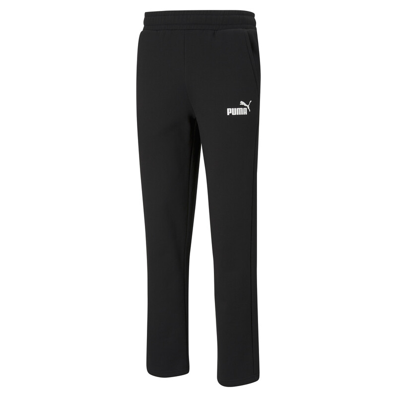 

Men's PUMA Essentials Logo Pants, Black