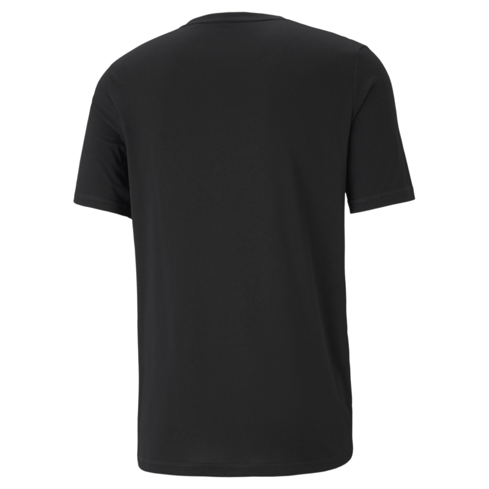 Men's Puma Active Big Logo T-Shirt, Black, Size XL, Clothing