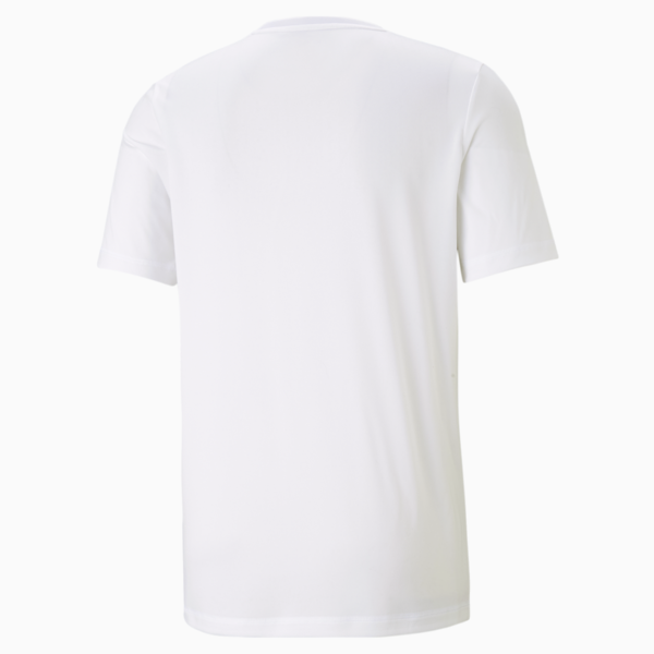 Active Small Logo Tee Men, Puma White, large-ZAF