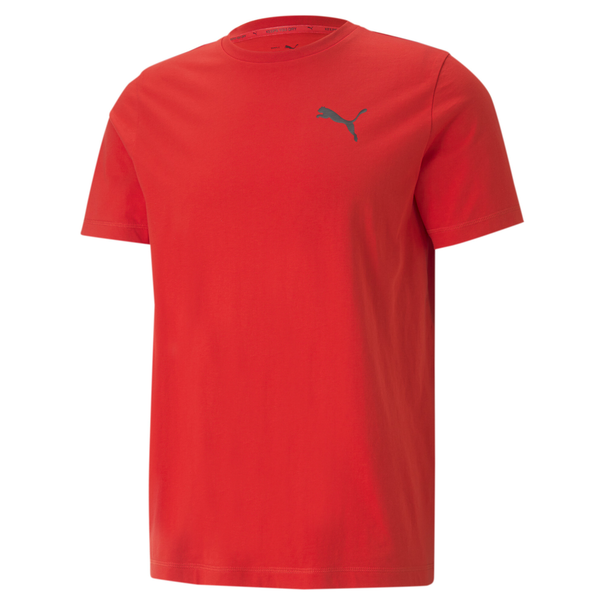 Men's Puma Active Soft T-Shirt, Red, Size XXL, Clothing