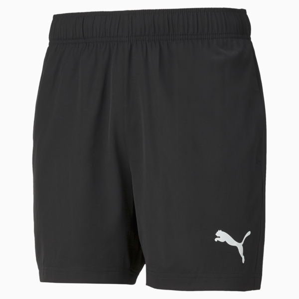 Active Woven 5" Men's Shorts, Puma Black, large-MEX
