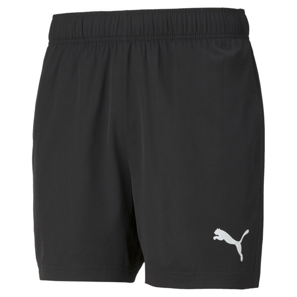 Puma black shorts mens deals