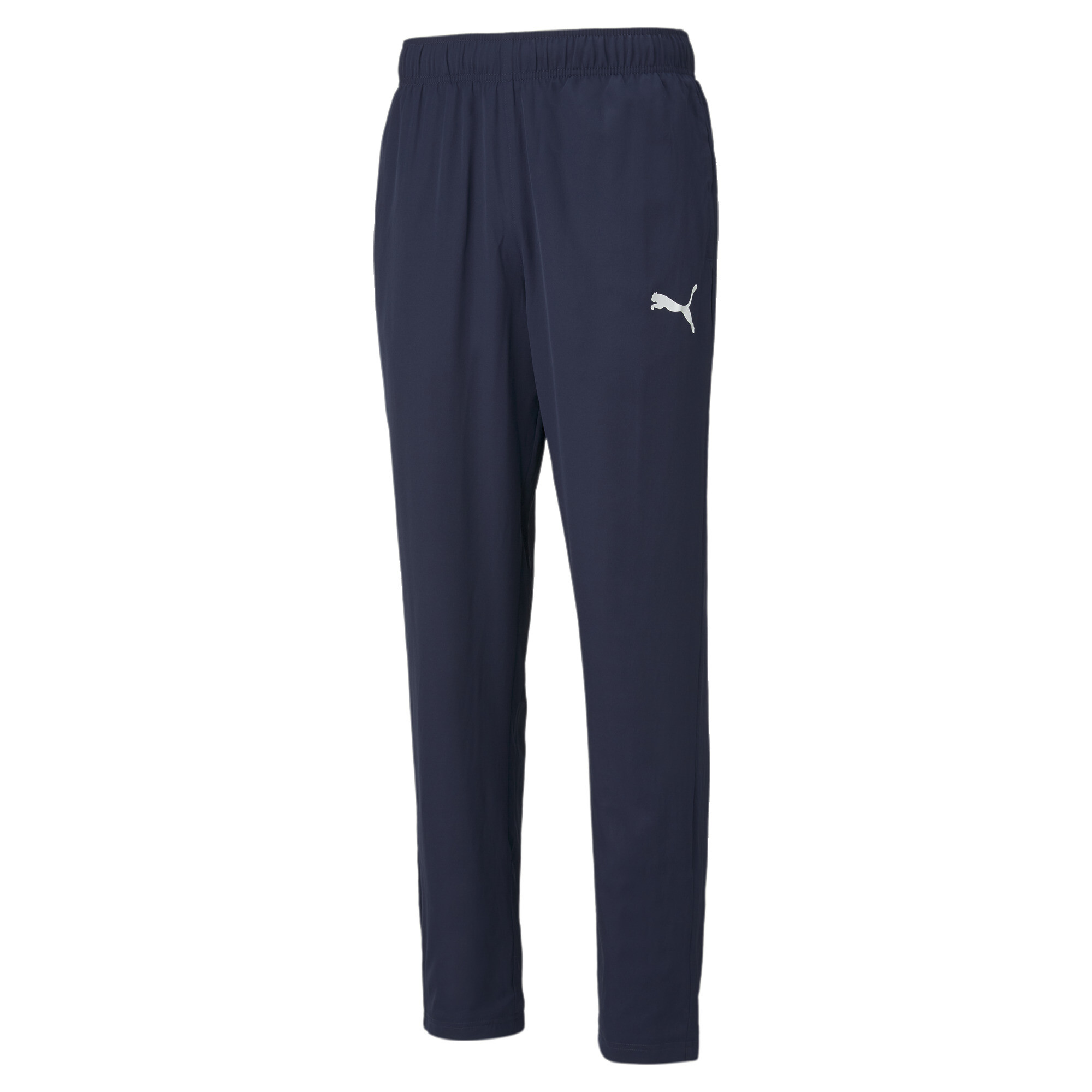 Men's Puma Active Woven's Sweatpants, Blue, Size XL, Clothing