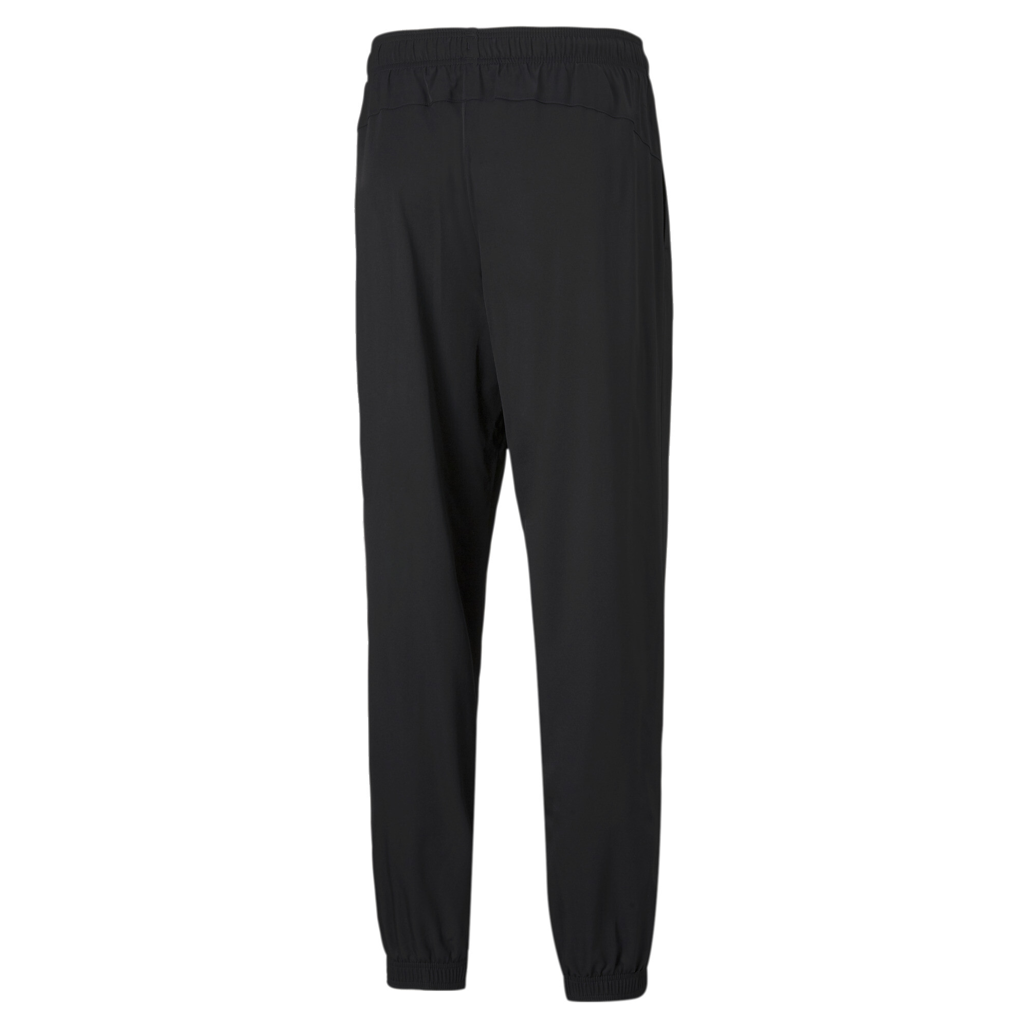 Men's Puma Active Woven Pants, Black, Size XXS, Clothing