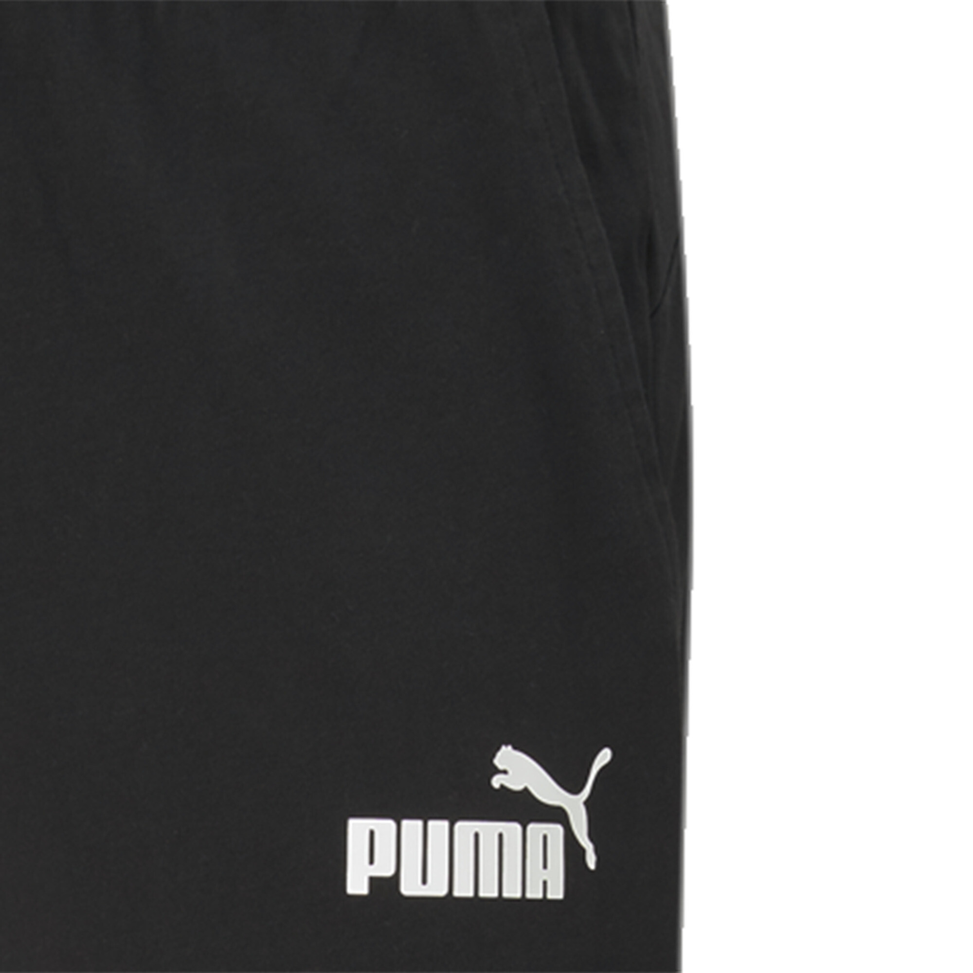 Men's Puma Essentials Jersey Sweatpants, Black, Size M, Men