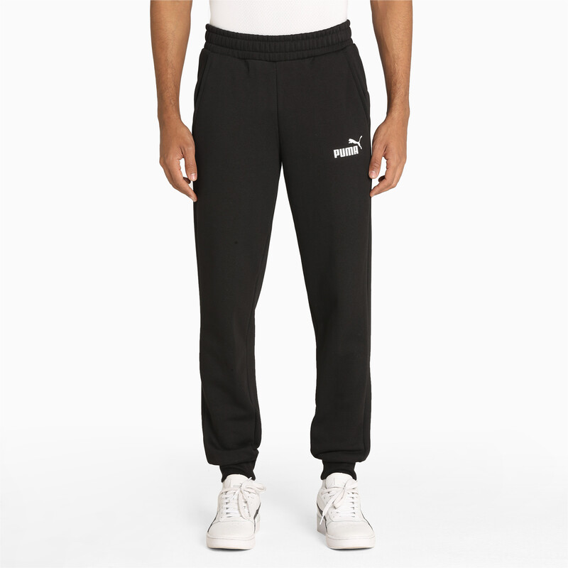 

Men's PUMA Essentials Slim Fit Knitted Pants, Black