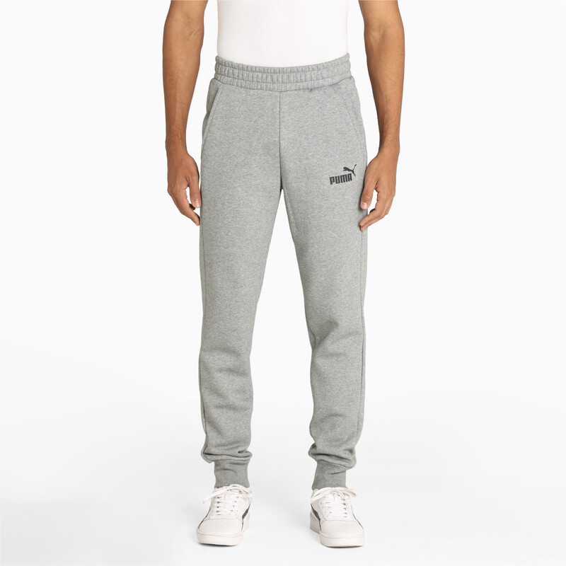 

Men's PUMA Essentials Slim Fit Knitted Pants, Gray
