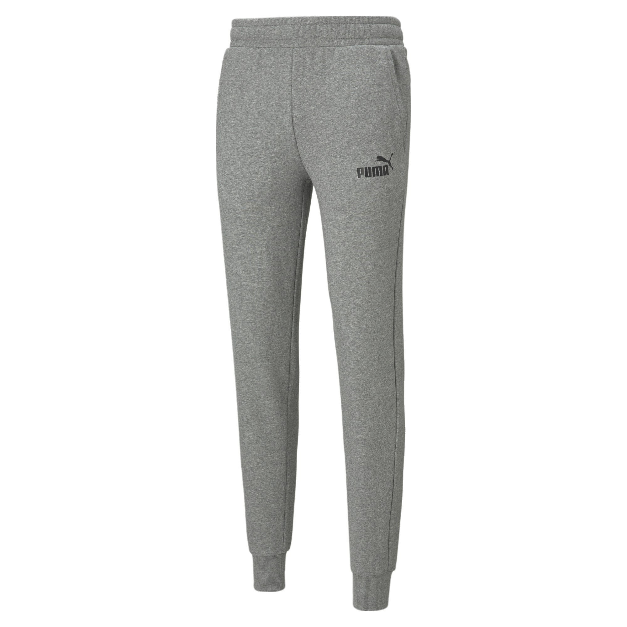 Men's Puma Essentials Slim's Pants, Gray, Size XS, Clothing