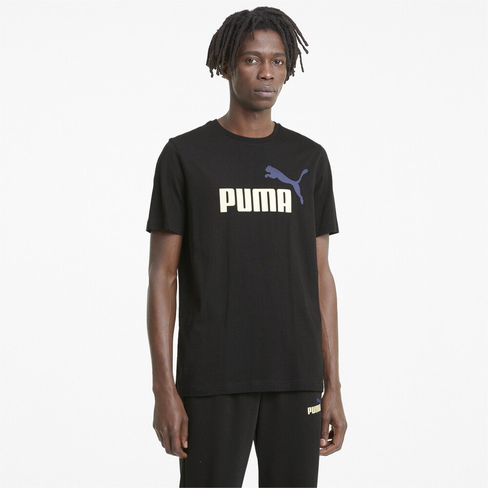 фото Футболка essentials+ 2 colour logo men's tee puma