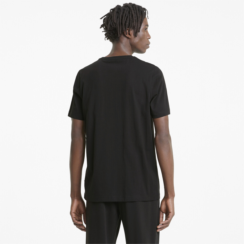 

PUMA - male - Футболка Essentials+ 2 Colour Logo Men's Tee – Puma Black –, Черный