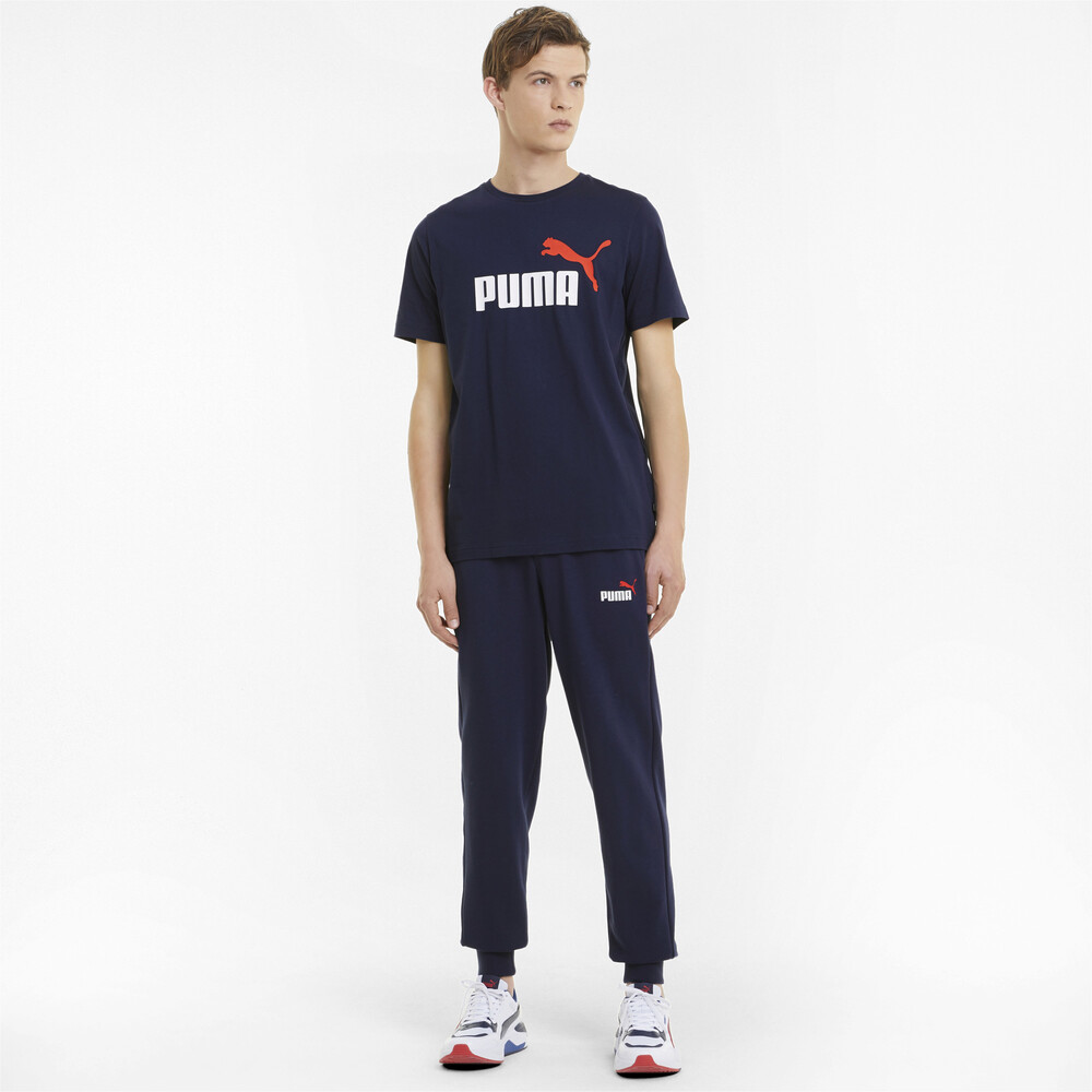 фото Футболка essentials+ 2 colour logo men's tee puma